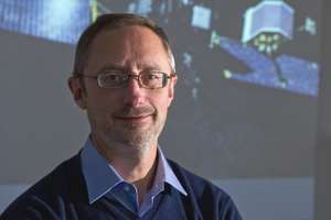 Philippe Gaudon, chef de projet Rosetta au CNES. Crédits : CNES/E. Grimault.