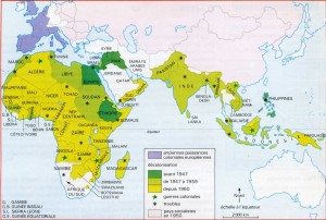 carte decolonisation