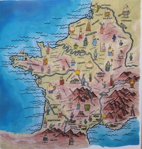 carte peuples gaulois