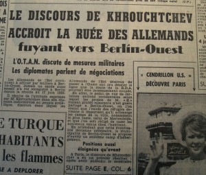 Discours-Krouchtchev-et-fuite-vers-Berlin-ouest (NR du 9 août 1961)