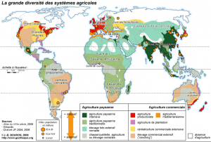 carte-agriculture monde