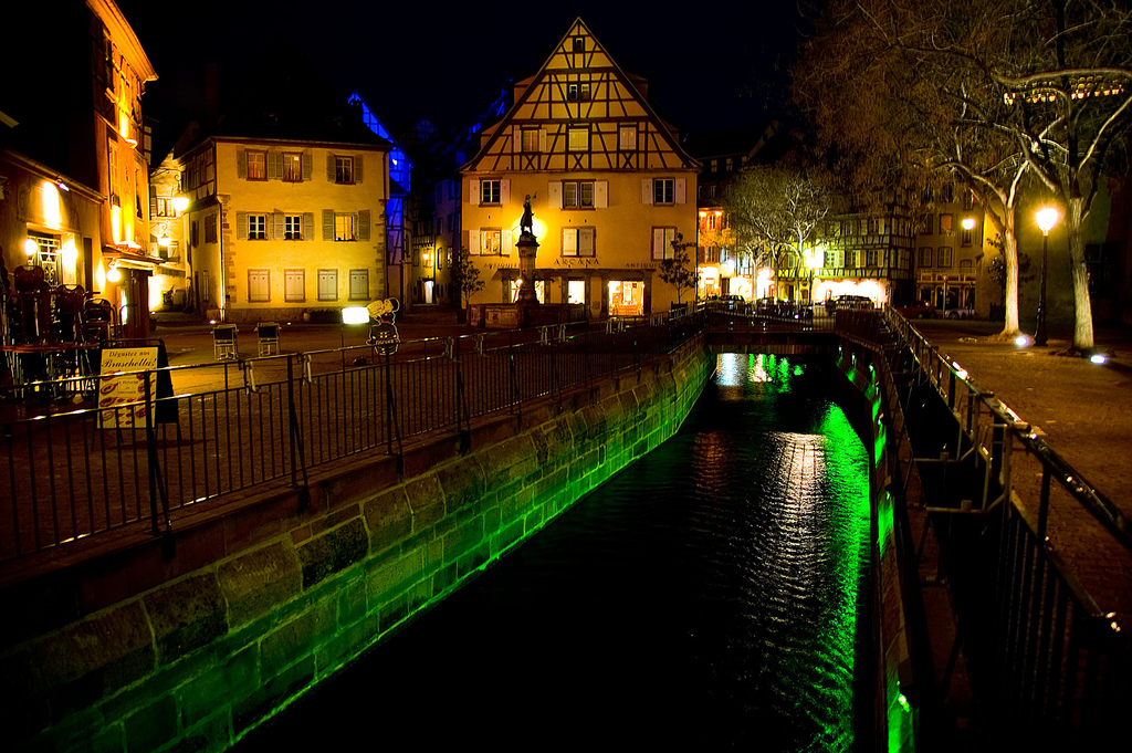Colmar illuminé. Photo du site de l'office du tourisme