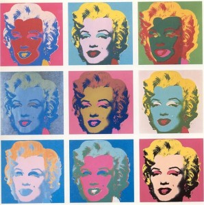 Andy Warhol, Marilyn, sérigraphie sur toile, 1975