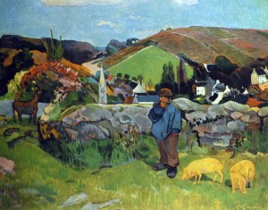 gauguin paysage