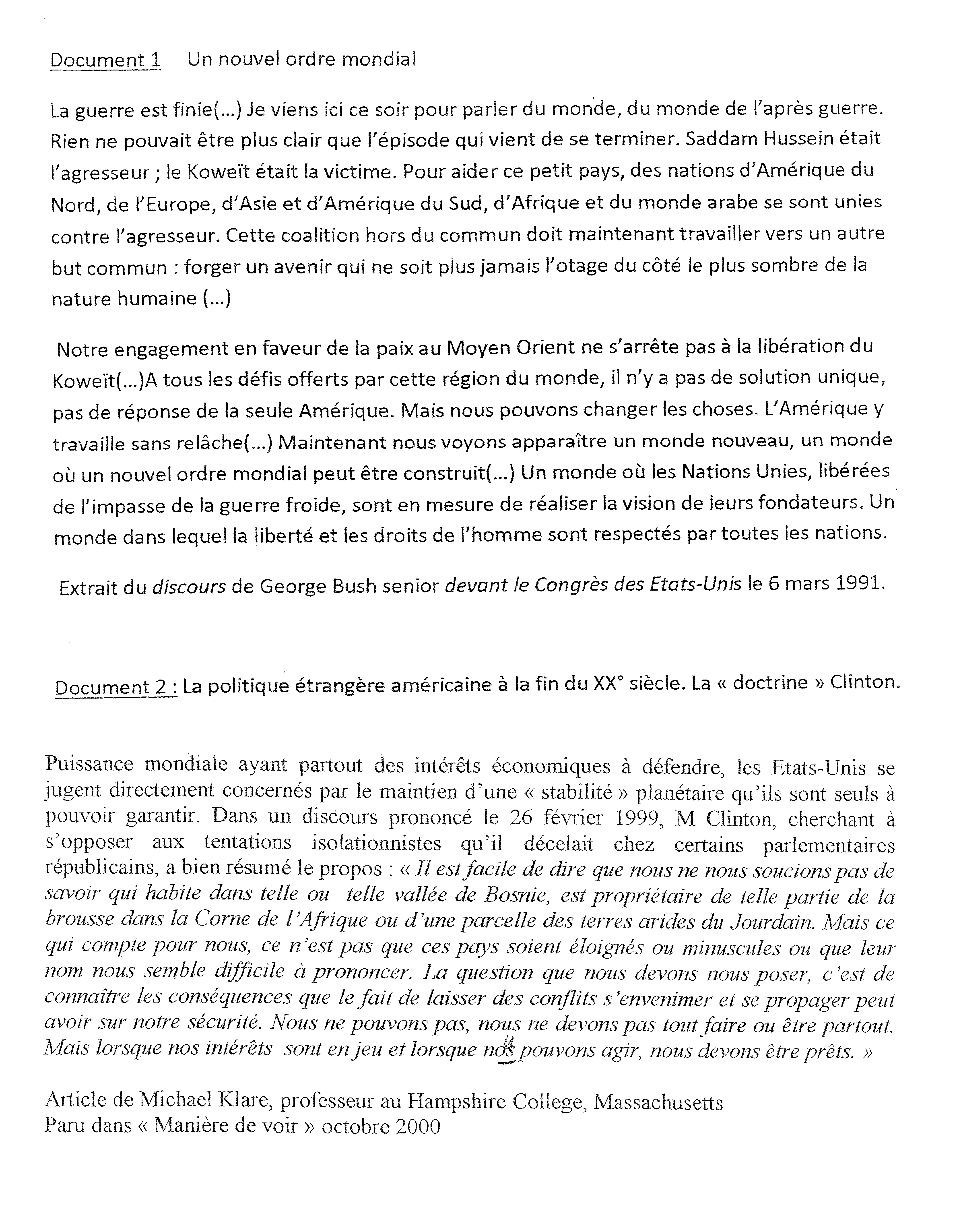 Exposé Sur la Guerre Froide - Dissertation - Léa Jacquiot