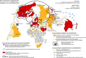 croquis de synthèse mondialisation-integration-inegale
