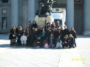 Devant le Musée du Prado