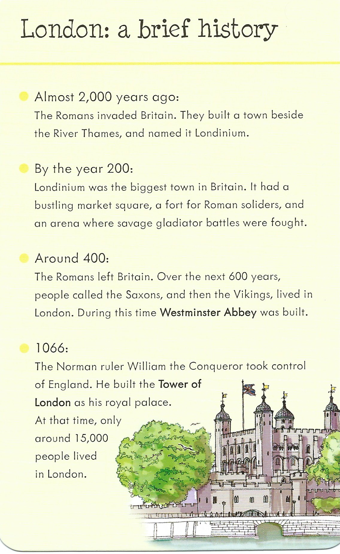 London a brief history 1
