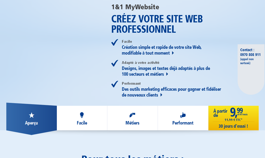 Créer son site Web professionnel avec 1&1 MyWebsite 2014-01-12 12-09-59 C ouaieb