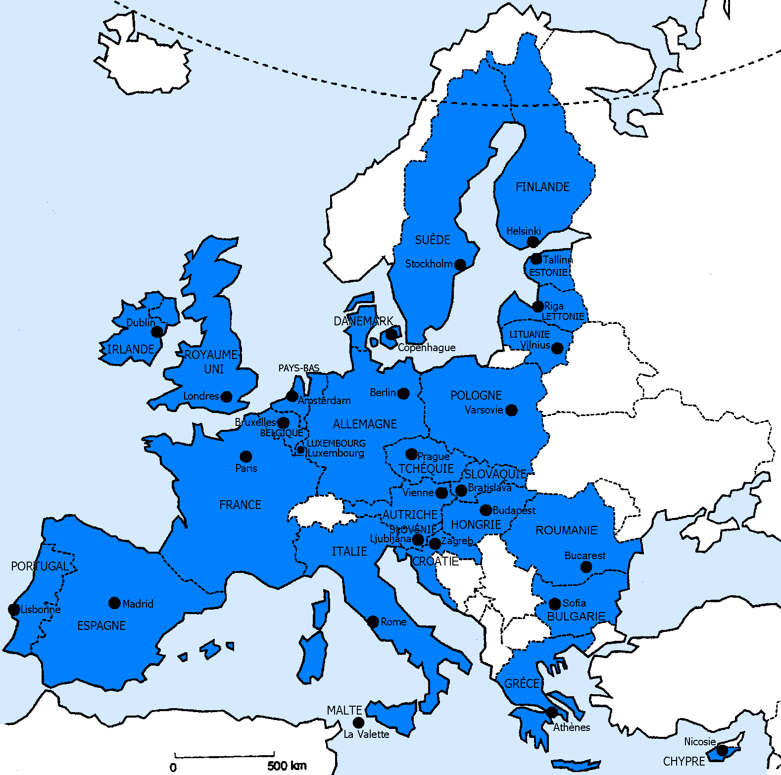 union-europeenne-carte-capitales