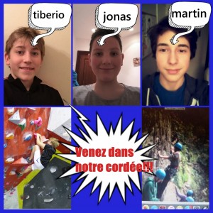 cordée Martin, Tibério, Jonas
