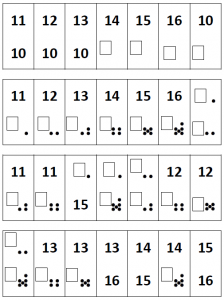 dominos 10 à 16