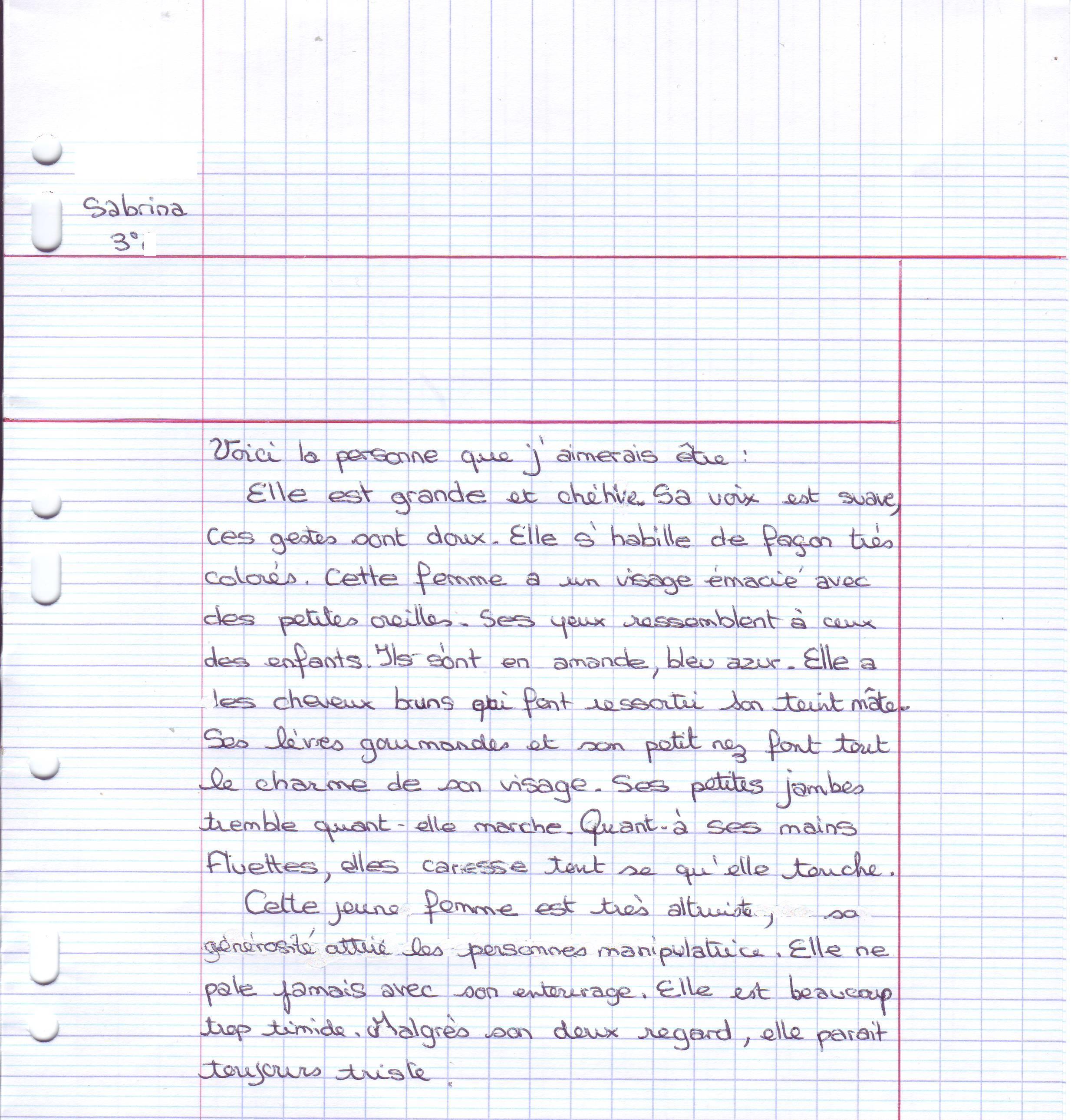 brouillon rédaction « Lettres à Condorcet