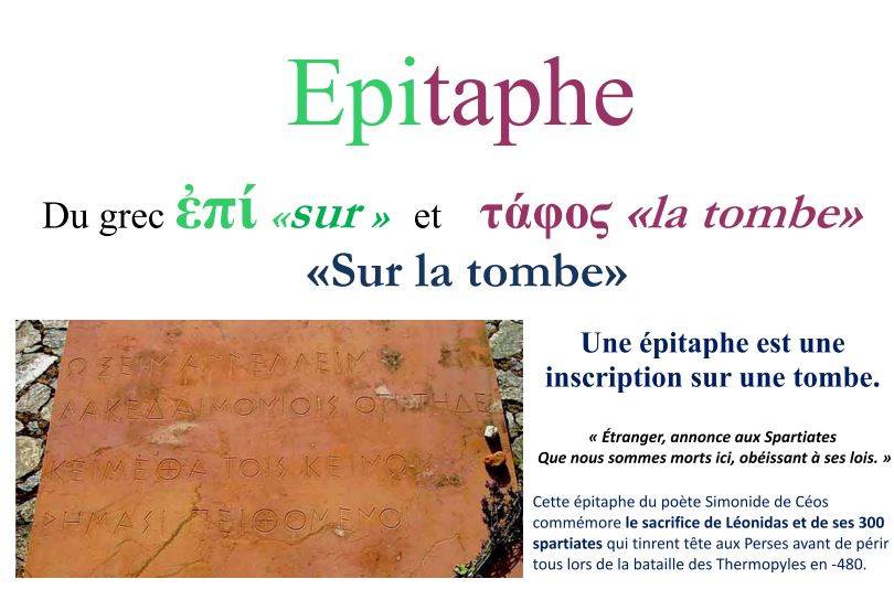 epitaphe
