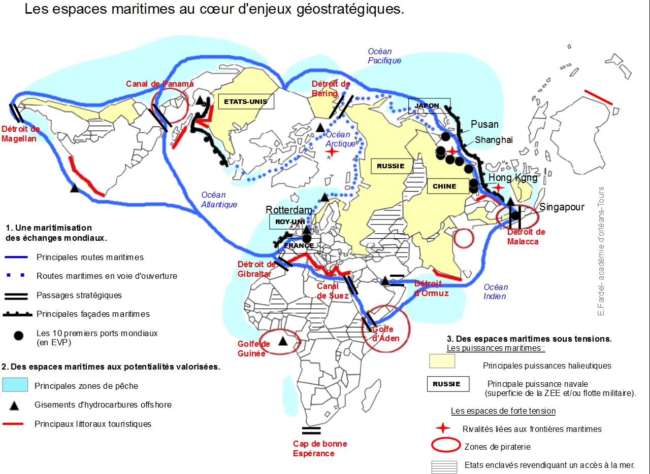 Espaces Maritimes Billhist Histoire Et Géographie