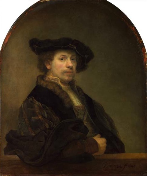 Autoportrait a l'age de 34 ans 1640 toile 93x80 cm National Gallery Londres