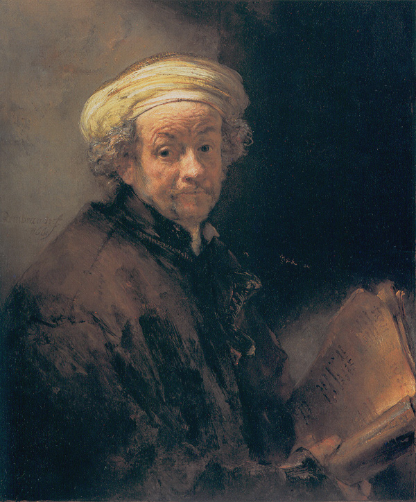Autoportrait en Saint Paul 1661 toile 93x79cm Rijksmuseum