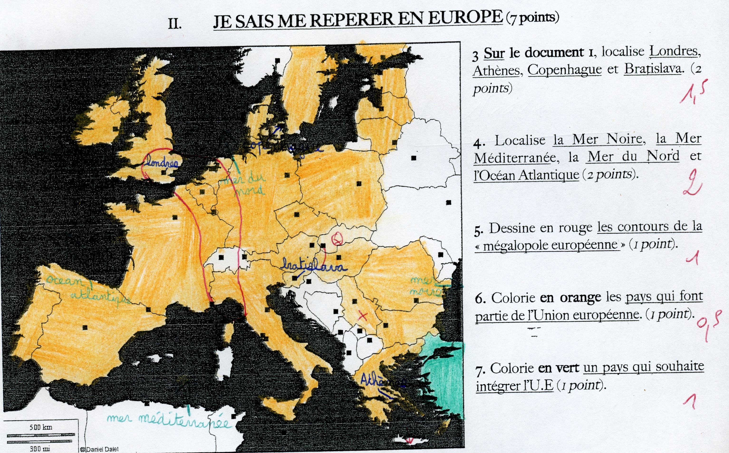 Corrige Evaluation Geographie Archives La P Sserelle Histoire Geographie
